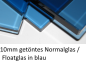 Mobile Preview: 10 Parsol blau Glasscheibe