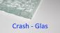 Preview: Tranparentes Crashglas Bruchglas 17mm