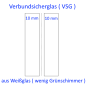 Preview: 20mm VSG Dachverglasung Berlin Sicherheitsglas