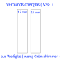 Preview: 30mm VSG Sicherheitsglas kaufen Berlin.