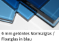 Preview: 6mm Parsol blau Glas kaufen