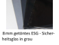 Preview: 8mm ESG grau Parsol getönt farbig kaufen auf Maß