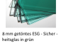 Mobile Preview: 8mm ESG grün Parsol getönt farbig kaufen auf Maß