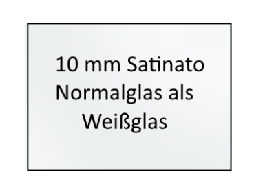 10mm Satinato Weißglas kaufen Berlin Potsdam