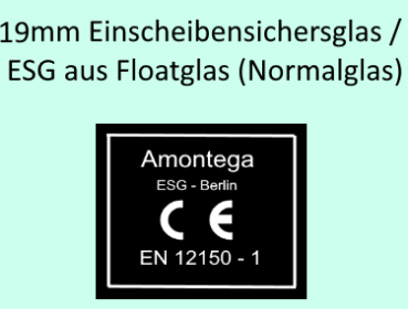 19mm ESG Sicherheitsglas kaufen Berlin Potsdam.