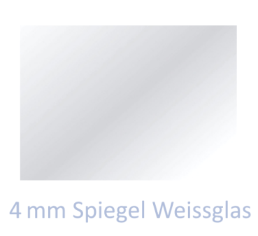 4mm Weißglas Spiegel kaufen