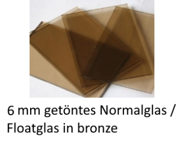 6mm Parsol Bronze Glas