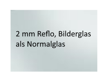 2mm mattes Bilderglas kaufen