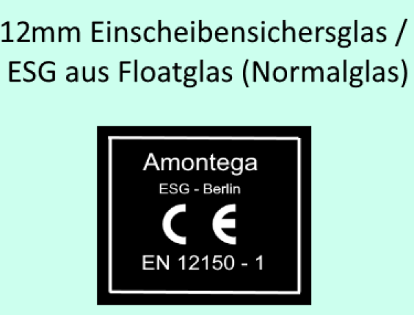 12mm ESG Sicherheitsglas kaufen Berlin Potsdam.