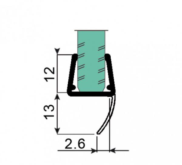 Dichtung für Dusche