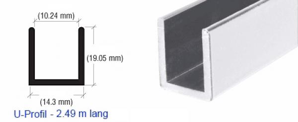 U-Profil Hochglanz