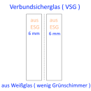 12mm VSG aus ESG Weißglas kaufen