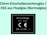 15mm ESG Sicherheitsglas kaufen Berlin Potsdam.